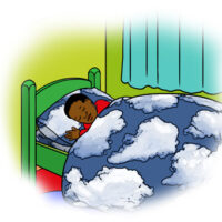 Maths Gr2_boy sleeping Maths-Gr2_boy-sleeping (learning about time)